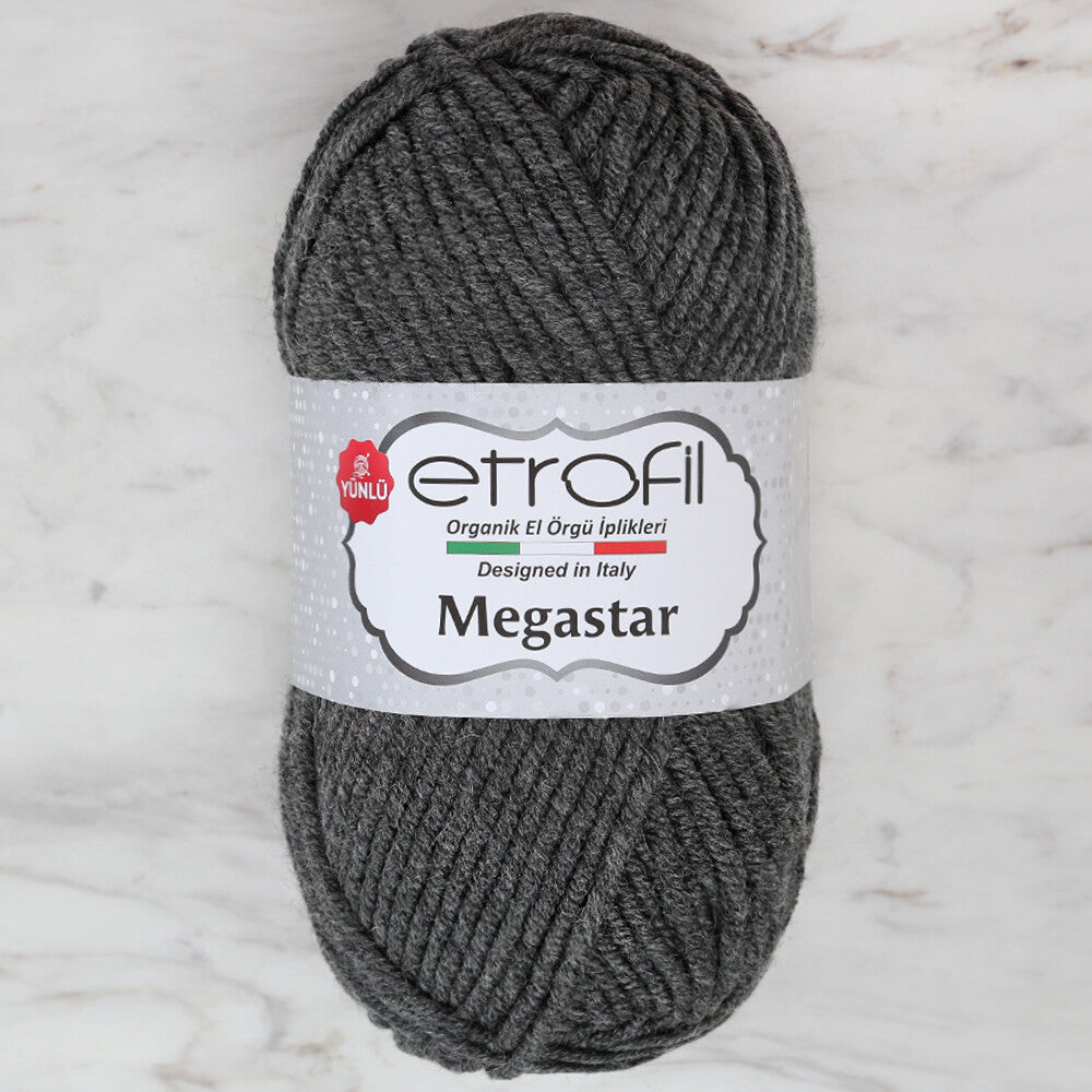 Etrofil Megastar Gri El Örgü İpi - 79027
